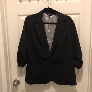Torrid touched sleeve blazer